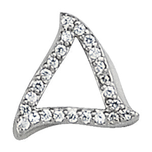 14kt White Gold 1/4 ct tw Diamond Pendant (Style