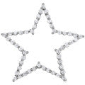 14kt White Gold 1 Carat Diamond Pendant - Style