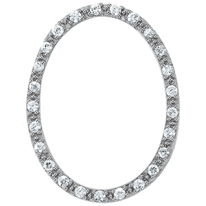 14k White Gold Diamond Pendant Necklace - 1/4 ct TW SI2, H-I Clarity