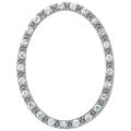 14k White Gold Diamond Pendant Necklace - 1/4 ct TW SI2, H-I Clarity