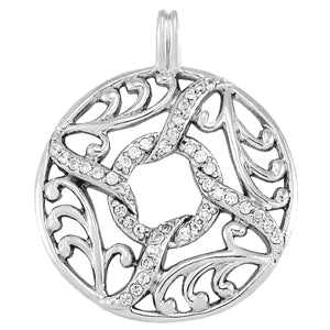14kt White Gold Diamond Engagement Ring Setting - 1/4 ct TW SI2, H-I