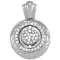 14kt White Gold 1/4 ct tw Diamond Pendant (Pendant Only)