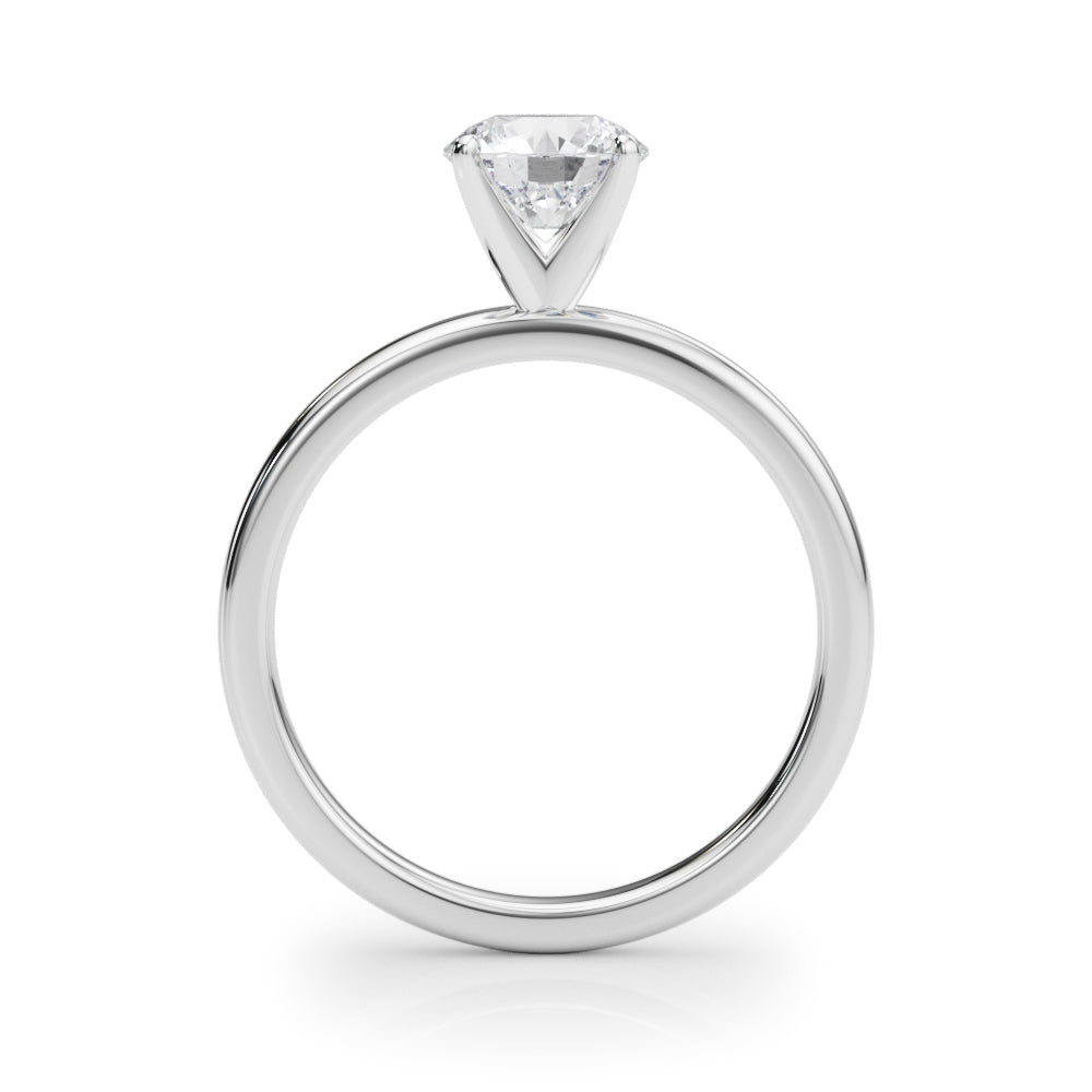 Elegant 14kt White Gold Remount Ring - Approx. 1.72 DWT Polished Weight