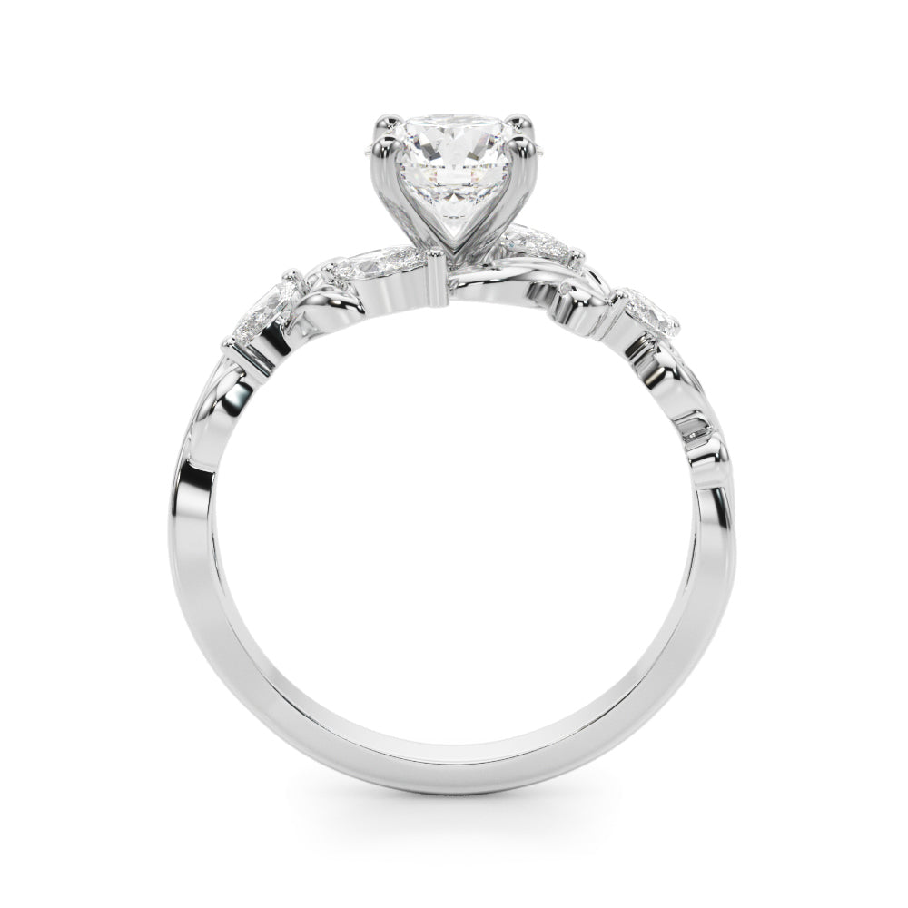 Elegant 14kt White Gold 1/4 CTW Diamond Engagement Ring - Style