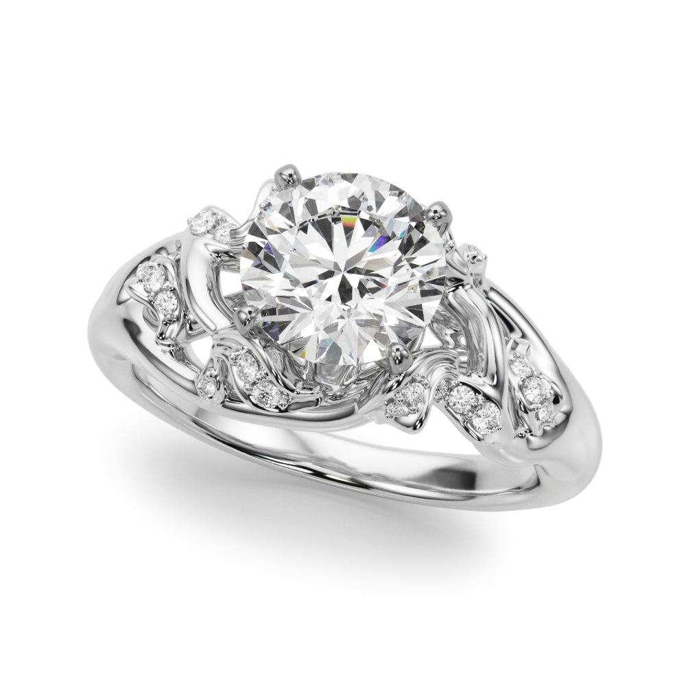 14kt Yellow Gold Ring Setting - STYLE