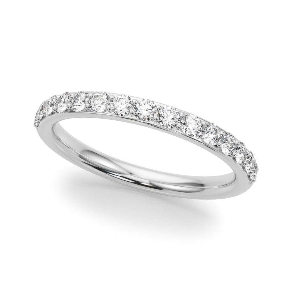 14kt White Gold 1/2 ct TW SI1-SI2 G-H Wedding Band - Style