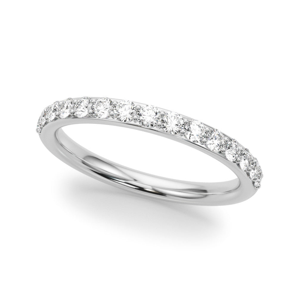 14kt White Gold 1/2 ct tw SI1-SI2, G-H Diamond Wedding Ring - Style