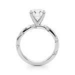 14k Yellow Gold 1/4 CTW Semi-Mount Engagement Ring - Style 