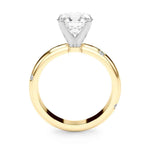 14kt White Gold 1/8 CTW Diamond Semi-Mount Ring Setting - Style 