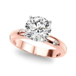 14kt White Gold 1/8 CTW Diamond Semi-Mount Ring Setting - Style 