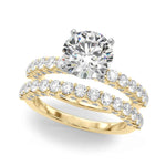14kt White Gold 3/4 ct tw SI1-SI2, G-H Engagement Ring - Style 