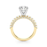 14kt White Gold 3/4 ct tw SI1-SI2, G-H Engagement Ring - Style 