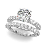 14kt White Gold 3/4 ct tw SI1-SI2, G-H Engagement Ring - Style 