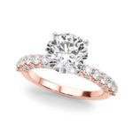 14kt White Gold 3/4 ct tw SI1-SI2, G-H Engagement Ring - Style 