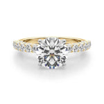 14kt White Gold 3/4 ct tw SI1-SI2, G-H Engagement Ring - Style 
