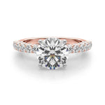 14kt White Gold 3/4 ct tw SI1-SI2, G-H Engagement Ring - Style 