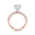 14kt White Gold 3/4 ct tw SI1-SI2, G-H Engagement Ring - Style 