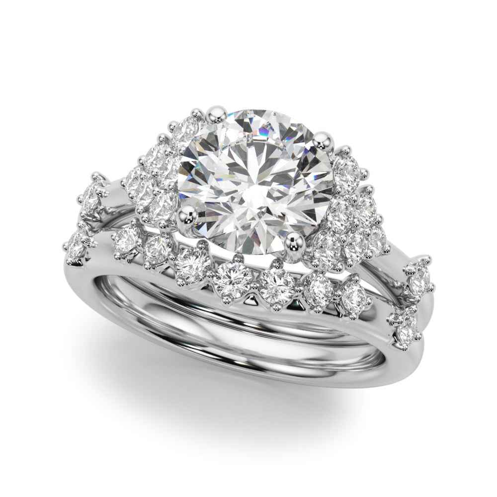 14kt Yellow Gold 1/6 CTW SI1-SI2 G-H Round Diamond Engagement Ring Semi-Mount