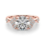 14kt Yellow Gold 1/6 CTW SI1-SI2 G-H Round Diamond Engagement Ring Semi-Mount