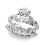 14kt Yellow Gold Engagement Ring Setting with 0.30 cttw SI1-SI2, G-H Diamonds