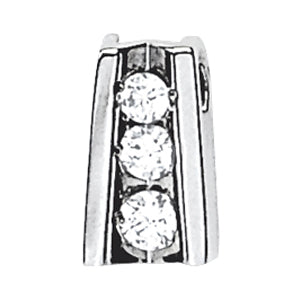 14kt White Gold 1/4 CTW SI2, H-I Diamond Pendant Necklace - STYLE 