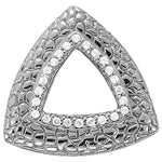 14kt White Gold 1/8 Carat TW SI2 H-I Diamond Pendant Style 