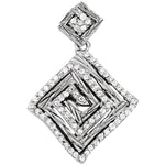 14kt White Gold 1/3 Carat TW SI2, H-I Diamond Pendant