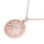 14kt White Gold 1/4 Carat TW SI1-SI2 G-H Diamond Pendant Charm