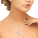 14kt White Gold 1/4 Carat TW SI1-SI2 G-H Diamond Pendant Charm