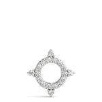 14kt White Gold 1/3 ct TW SI2 H-I Diamond Pendant