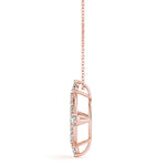 14kt White Gold 1/3 ct TW SI2 H-I Diamond Pendant