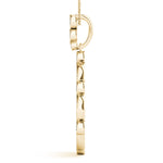 14kt White Gold 1/2 ct TW SI2 H-I Diamond Fashion Pendant Necklace