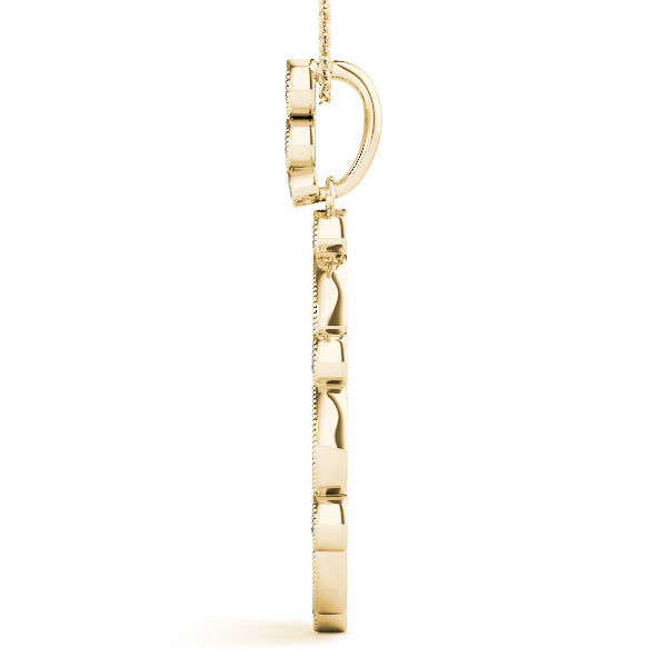 14kt White Gold 1/2 ct TW SI2 H-I Diamond Fashion Pendant Necklace