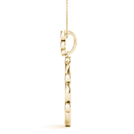14kt White Gold 1/2 Carat TW Diamond Pendant - SI2, H-I Clarity