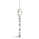 14kt White Gold 1/2 Carat TW Diamond Pendant - SI2, H-I Clarity