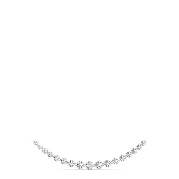 14kt White Gold 1 Carat SI2 H-I Diamond Pendant Necklace (Chain Sold Separately)