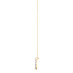 14kt White Gold 1 Carat SI2 H-I Diamond Pendant Necklace (Chain Sold Separately)