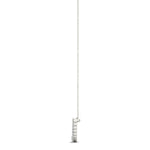 14kt White Gold 1 Carat SI2 H-I Diamond Pendant Necklace (Chain Sold Separately)