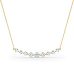 14kt White Gold 1/2 Carat TW SI2, H-I Diamond Pendant Necklace (Style 
