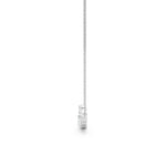 14kt White Gold 1/2 Carat TW SI2, H-I Diamond Pendant Necklace (Style 