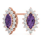EARRINGS COLOR MARQUISE
