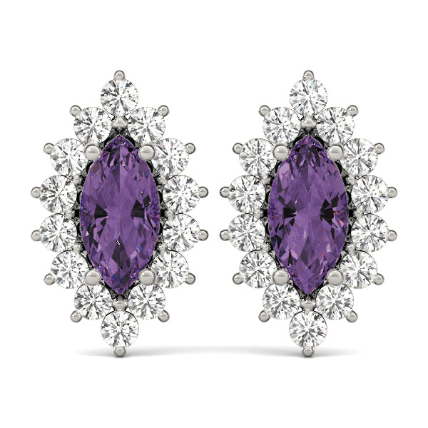 EARRINGS COLOR MARQUISE