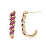 Exquisite Round Cut Diamond Earrings - STYLE 