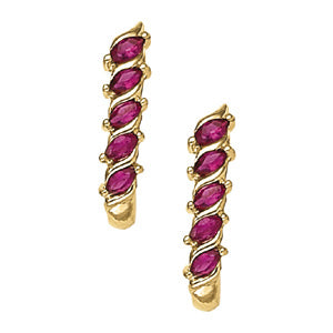 Exquisite Round Cut Diamond Earrings - STYLE 