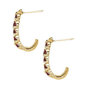 Exquisite Round Cut Diamond Earrings - STYLE 