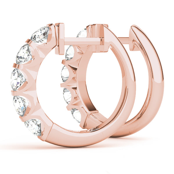 Classic Sterling Silver Hoop Earrings - Style 