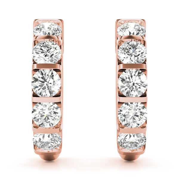 Classic Sterling Silver Hoop Earrings - Style 