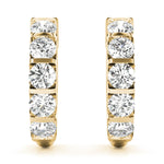 Classic Sterling Silver Hoop Earrings - Style 