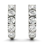 Classic Sterling Silver Hoop Earrings - Style 