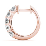 Classic Sterling Silver Hoop Earrings - Style 